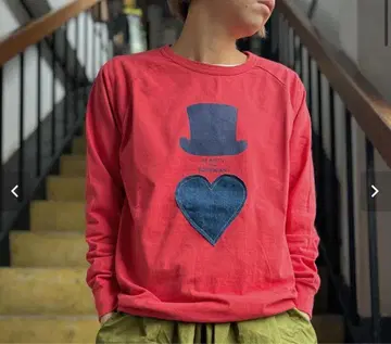 BOHEMIANS - NEW LOVE&HAT 프린트/데님 패치워크