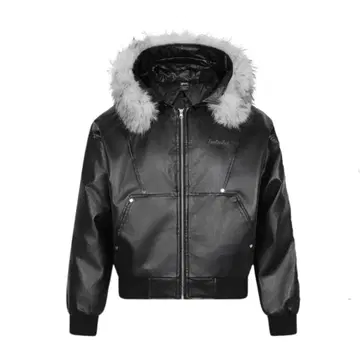 [ DARKFOG ] 퍼 가죽 자켓