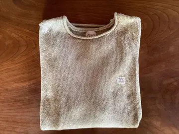 파파스 코튼 스웨터 캐시미어 20% 면 80% S 사이즈