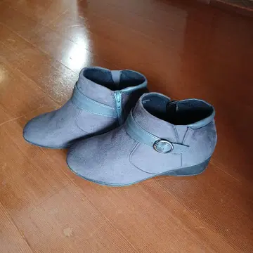 Pansy 24.5cm 다크 그레이 숏부츠