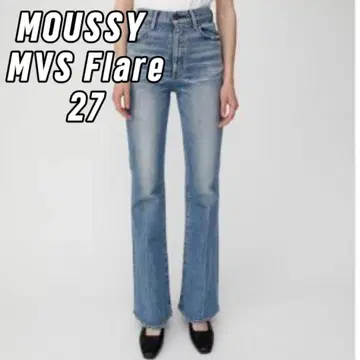 MOUSSY MVS 플레어 27인치 데님 청바지 y2k L 사이즈