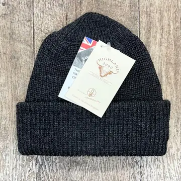 HIGHLAND 2000 울 와치캡 차콜 잉글랜드제