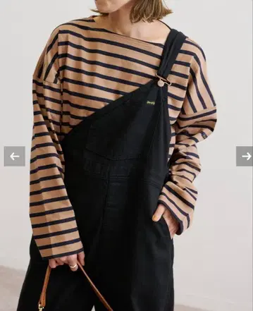 Le minor 루미노아 크롭 와이드 보더