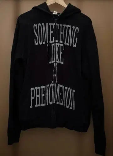 PHENOMENON 페노메논 후드티 블랙 검정 맨투맨 L