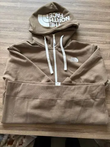 THE NORTH FACE 브라운 풀 집업 후디 XL