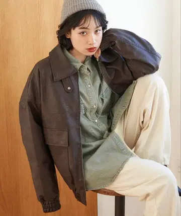 Remind me and forever 가죽 자켓