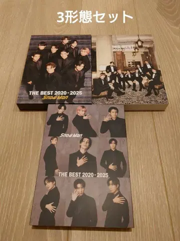 THE BEST 2020-2025 Snow Man 3 형태 세트