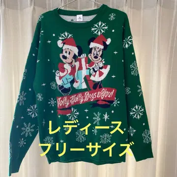 디즈니 미키 미니 크리스마스 니트