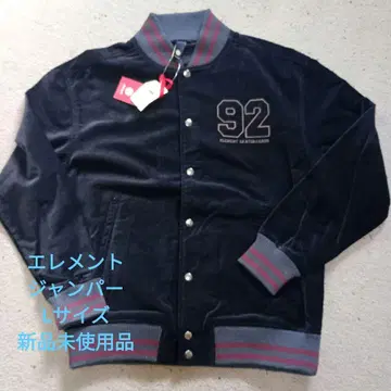 element 바시티 자켓 L 사이즈 블랙 미사용 새상품