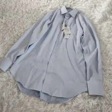 유니버설 랭귀지 셔츠 Y셔츠 남성용 M 블루 스카이블루 긴팔