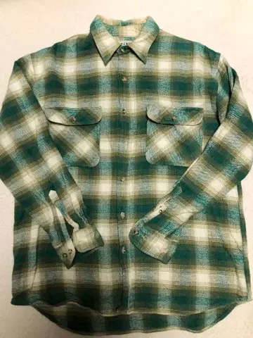 HIPCHIC 뱀 무늬 옴브레 섀도우 체크 M 펜들턴 구제 의류