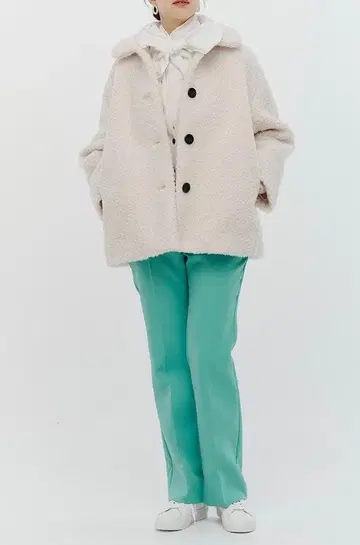 미사용 24AW YORI 트리플 크로스 부츠컷 팬츠 2만 8600엔