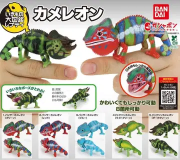 생물대도감 쁘띠 카멜레온 가챠 컴플리트