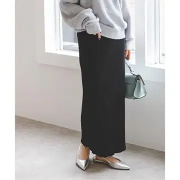 NOBLE 골지 타이트 스커트 40 NOBLE 리브 스커트