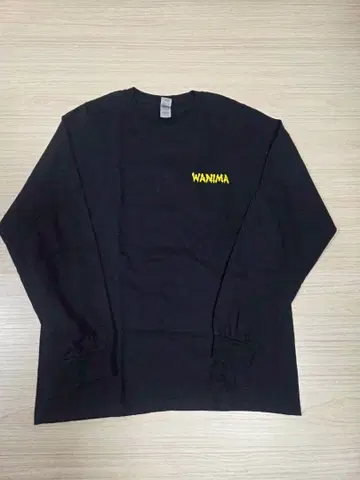 WANIMA 블랙 L 사이즈 긴팔 티셔츠