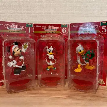 크리스마스 오너먼트 복권 미키 도날드 데이지
