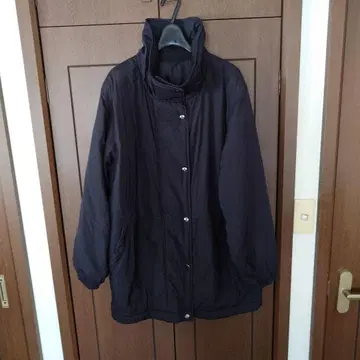 [ SLR ] 스탠드 카라 오버 사이즈 충전솜 블루종 LL