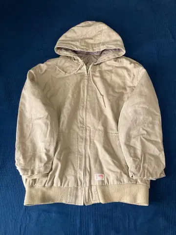 JaVa 점퍼 후드티 L 사이즈 브라운 계열 퀼팅