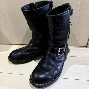 이삼 카타야마 백래쉬 사이드 지퍼 엔지니어 부츠 BACKLASH