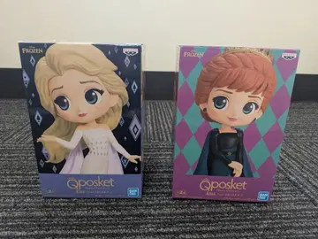 [ 미개봉 ] 큐포스켓 Qposket 엘사 세트 안나 2