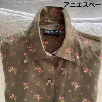 Agne's b. PARIS 에네스베 꽃무늬 셔츠 블라우스