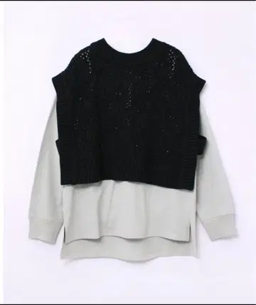 RNA-N 니트 베스트 레이어드 2WAY 풀오버