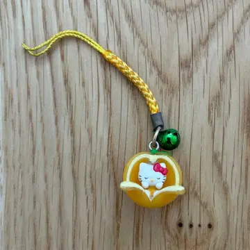 헬로키티 지역 한정 스트랩 키링 야마구치현 한정 여름 밀감