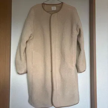 URBAN RESEARCH DOORS 플리스 코트 베이지