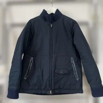 RISEY 네이비 퀼팅 자켓