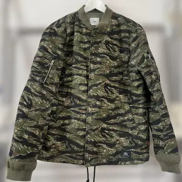 RISEY 타이거 카모 밀리터리 자켓