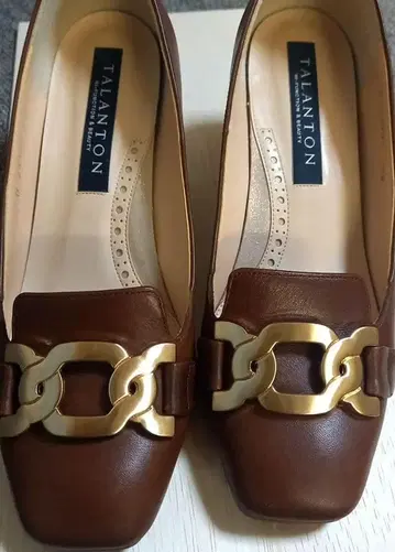 TALANTON by DIANA 로퍼 힐 브라운 22.5cm