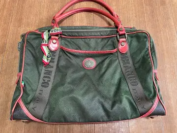 오로비안코 비즈니스 백 다크 브라운/레드