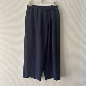 미즈이로 인드 스테디셀러 커버 팬츠 네이비