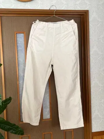 OMNIGOD 옴니갓 코튼 린넨 베이커 팬츠