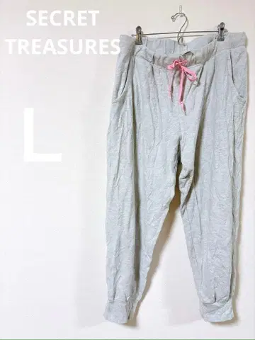 레어 SECRET TREASURES [ L ] 그레이 조거 팬츠 맨투맨
