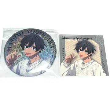 도겐안귀 GIGO 글리터 캔뱃지 구매 특전 스티커 요도가와 마스미