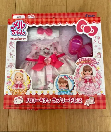 멜짱 옷 갈아입기 드레스 헬로키티 러블리 드레스 새상품