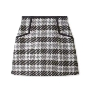SNIDEL 로빙 체크 스커트 쇼츠 팬츠