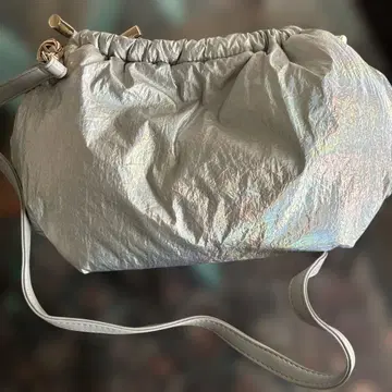 [ 미사용 새상품 ] MICHEL KLEIN 경량 실버 백