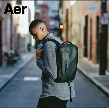 AER slim backpack 비즈니스 백팩 슬림 블랙