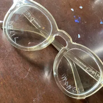 MANGADELIC 클리어 프레임 안경