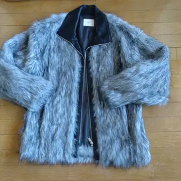 HARE 스위칭 퍼 블루종 자켓