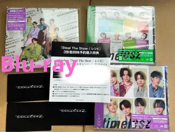 timelesz Steal The Show / 레시피 3형태 세트