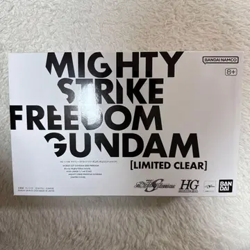건담 프라모델 HG 마이티 스트라이크 프리덤 건담 리미티드 클리어