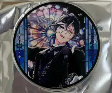 악마 집사와 검은 고양이 아쿠네코 그라테 아크릴 코스터 보스키