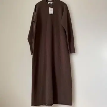 미사용 새상품 SLOBE IENA 워셔블 스무스 니트 원피스 24AW