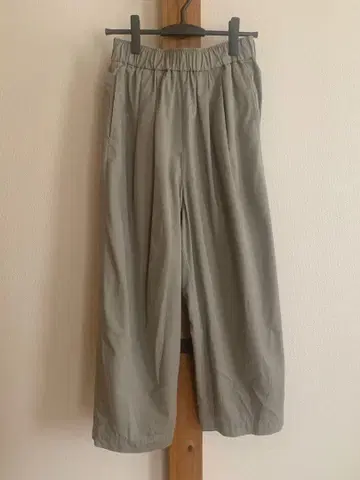 오로네 벌룬 와이드 팬츠 그레이지