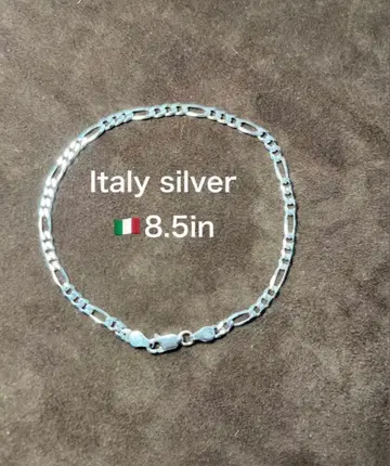 팔찌 Italy silver 이탈리아제 은 인기 피가로 체인 은 k코