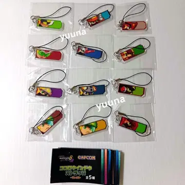 록맨 에그제 코코로 윈도우 스트랩 키링 12종 묶음 판매