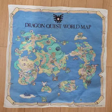 에닉스 드래곤 퀘스트 월드맵 크로스